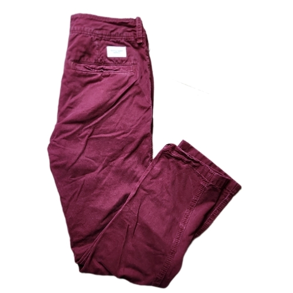 Abercrombie and Fitch Burgundy Jeans Size 31x30, NWT - Picture 4 of 8